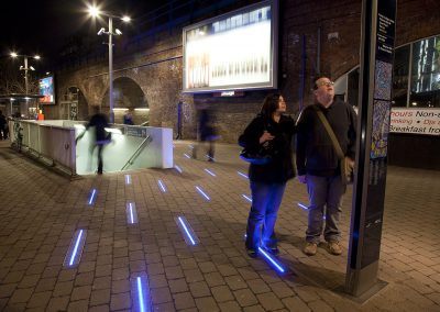 Waterloo Bus Station, LondonLED Intuitive Wayfinding