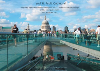 One New Change: St. Paul’s Cathedral Wider Public Realm Strategy