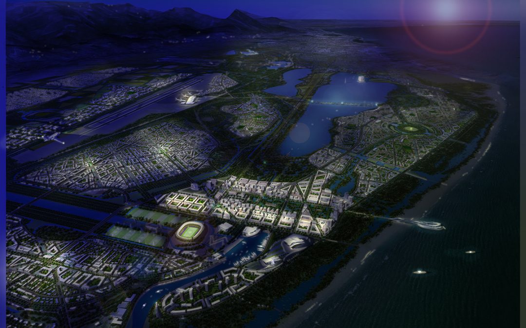 New Caspian City, Dagestan: Socially Sustainable City Masterplan