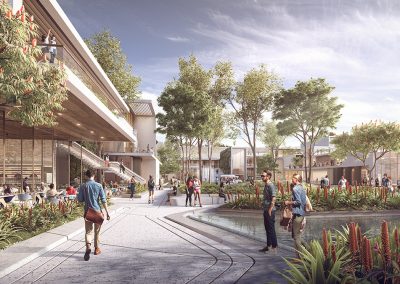 Castle Towers Shopping Centre and North West Rail Link
